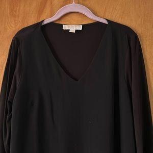 NWOT Michael Kors mix media top. Size M